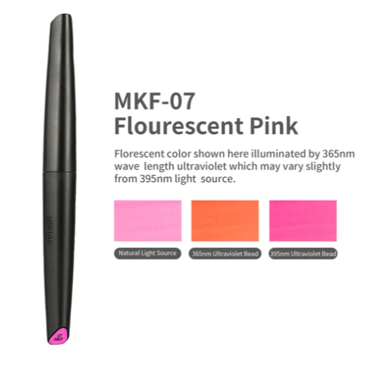 Dspiae Soft Tipped Markers - Fluorescent Pink (MKF-07)