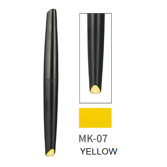 Dspiae Soft Tipped Markers - Mecha Yellow (MK-07)