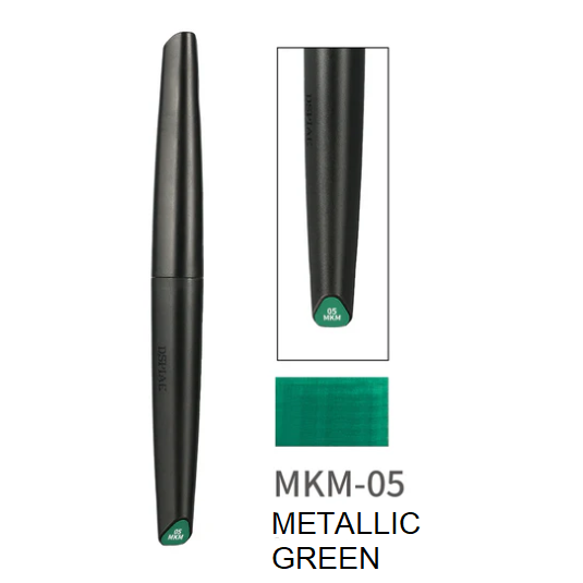 Dspiae Soft Tipped Markers - Metallic Green (MKM-05)