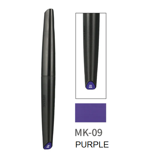 Dspiae Soft Tipped Markers - Purple (MK-09)