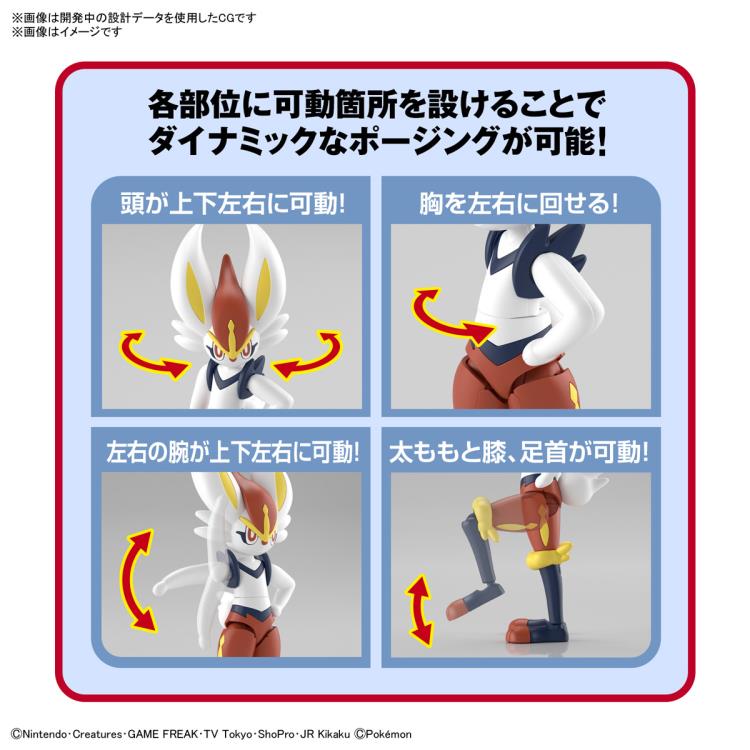 Pokemon Model Kit CINDERACE