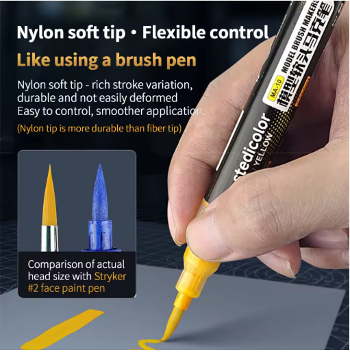 Stedi Soft-tip marker MA-14 Black