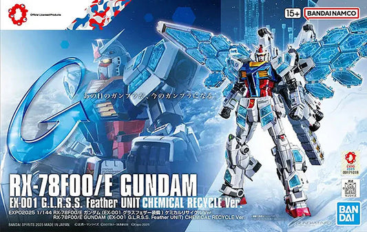 1/144 RX-78F00/E GUNDAM (EX-001 G.L.R.S.S. Feather UNIT) CHEMICAL RECYCLE Ver.