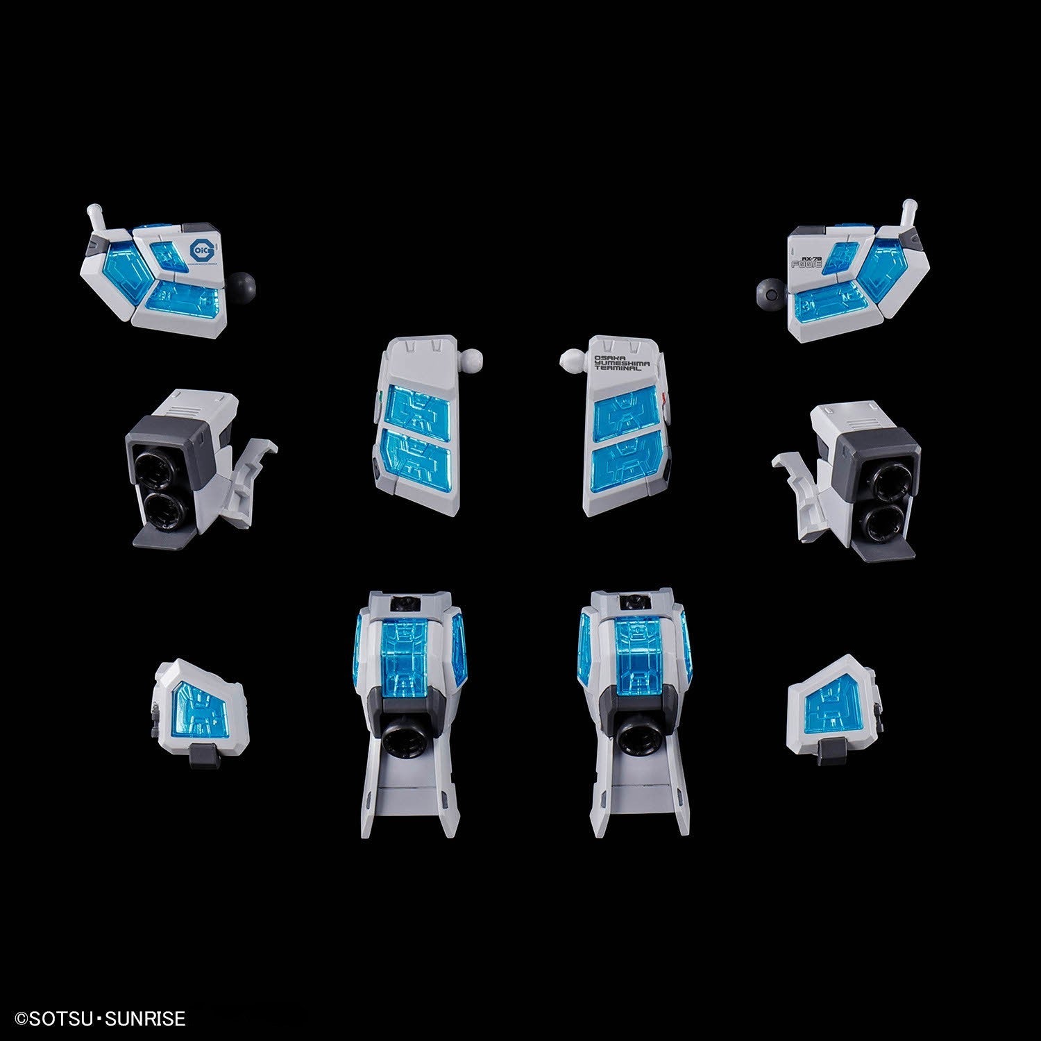 1/144 RX-78F00/E GUNDAM (EX-001 G.L.R.S.S. Feather UNIT) CHEMICAL RECYCLE Ver.