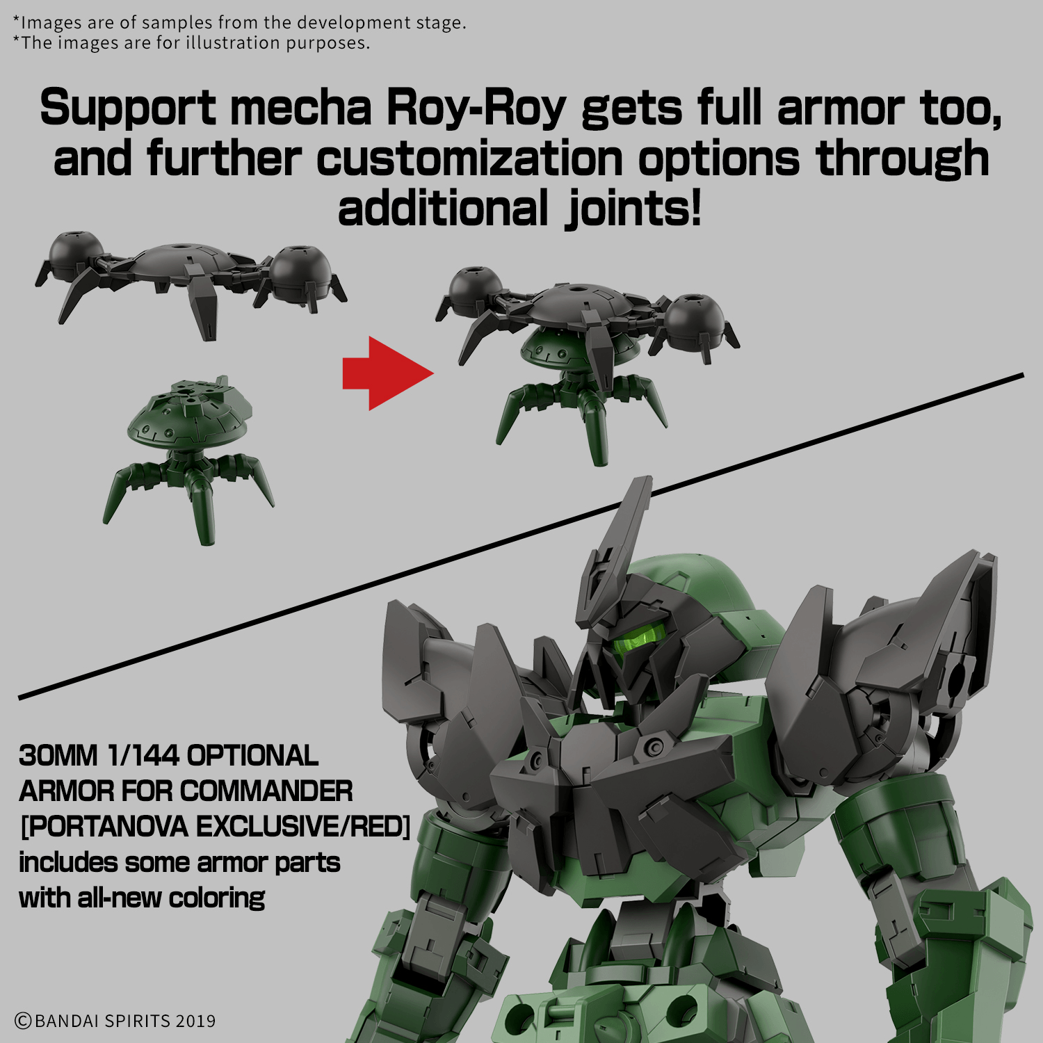 30MM 1/144 bEXM-15FA FULL ARMOR PORTANOVA