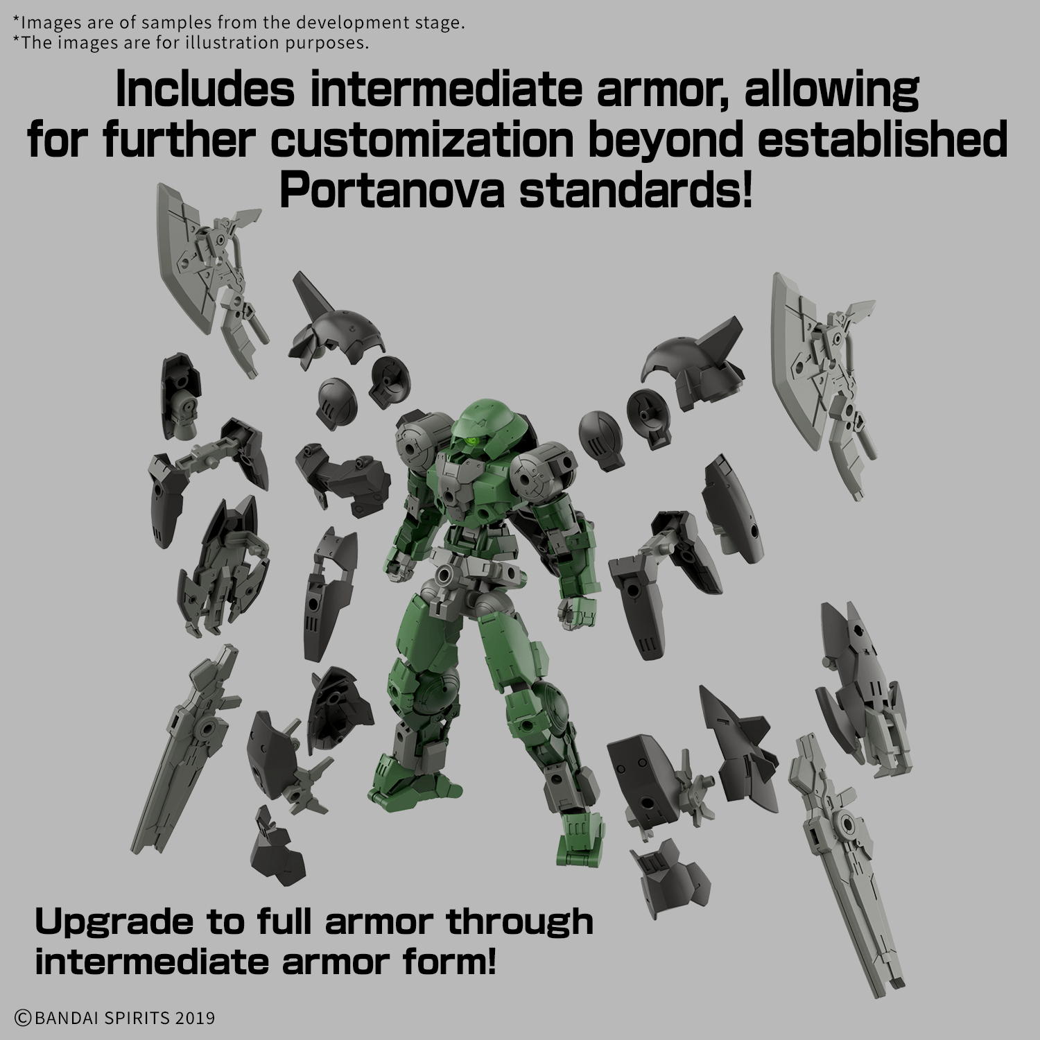 30MM 1/144 bEXM-15FA FULL ARMOR PORTANOVA