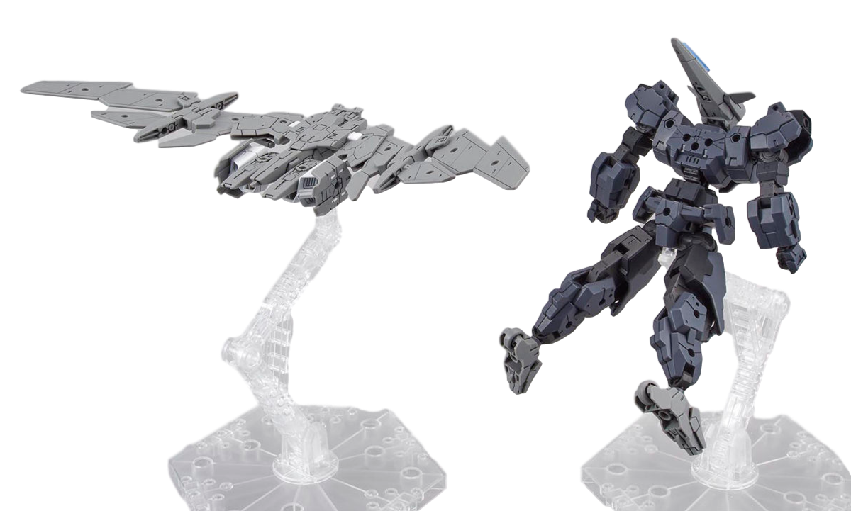 30MM 1/144 EXTENDED ARMAMENT VEHICLE (AIR FIGHTER Ver.) [GRAY]