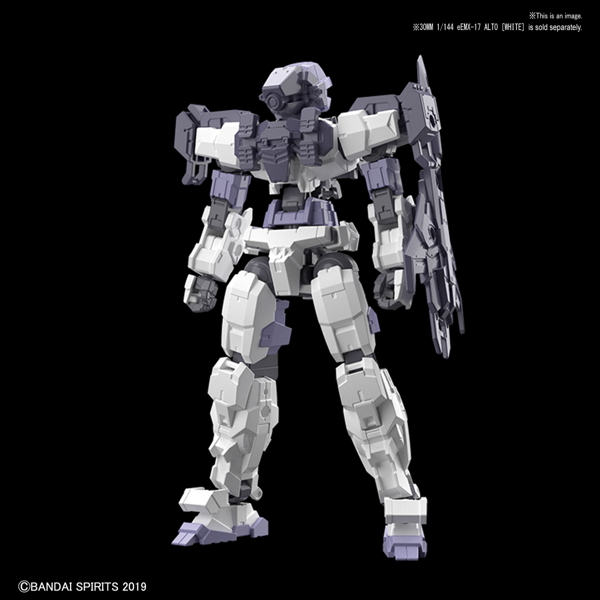 30MM 1/144 OPTION ARMOR FOR LONG RANGE SNIPING [ALTO EXCLUSIVE/DARK GRAY]