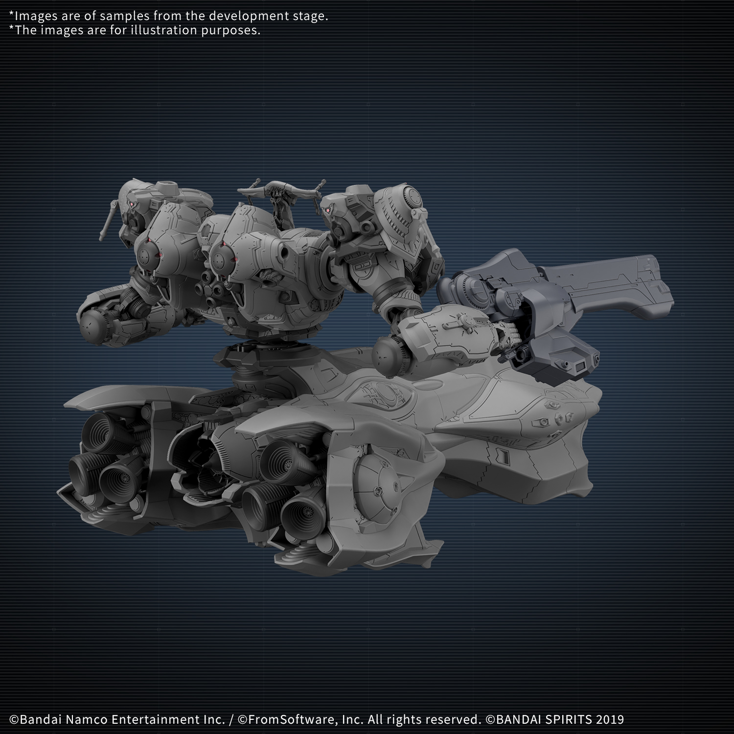 30MM ARMORED CORE Ⅵ FIRES OF RUBICON ARQUEBUS ADD VE-40A