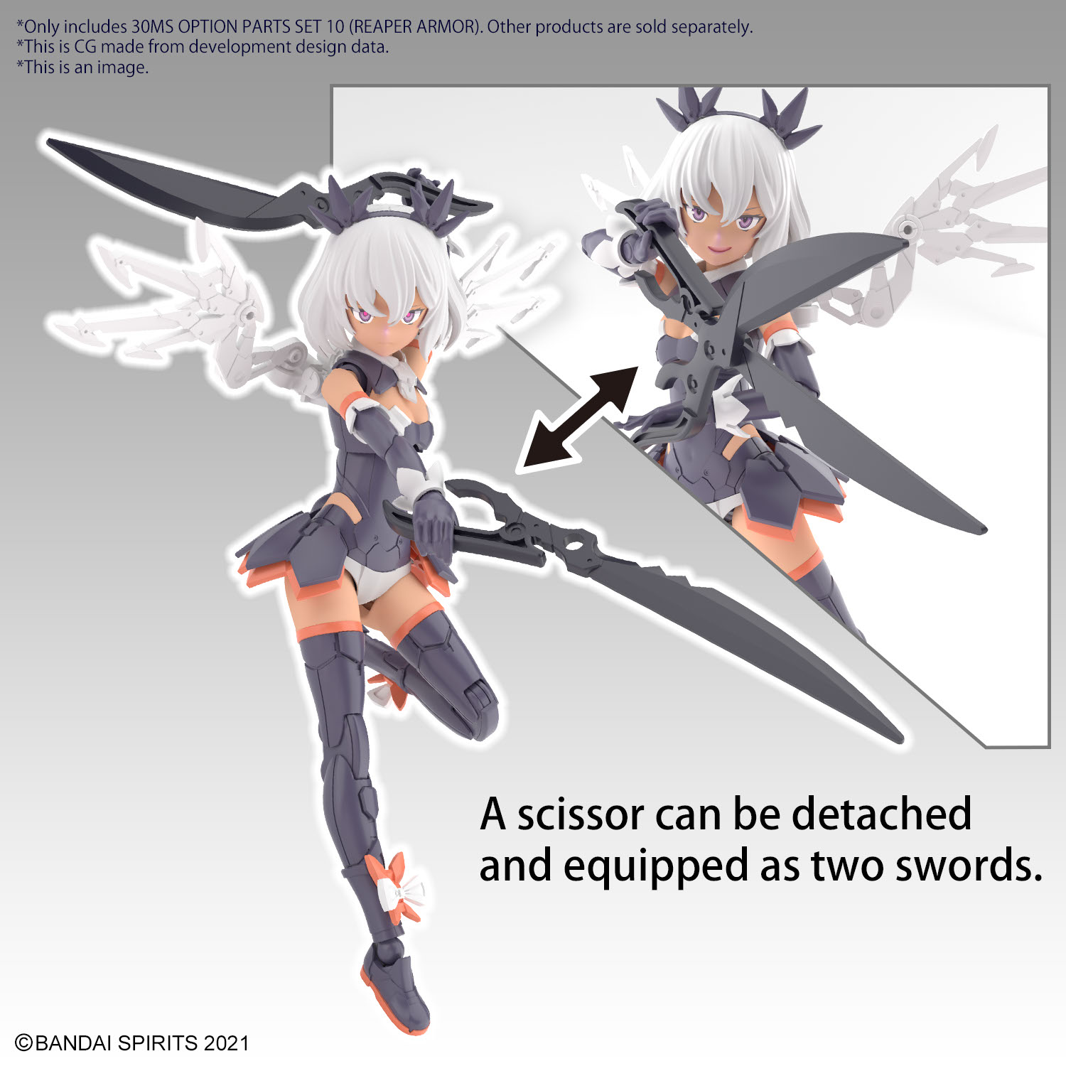 30MS OPTION PARTS SET 10 (REAPER ARMOR)