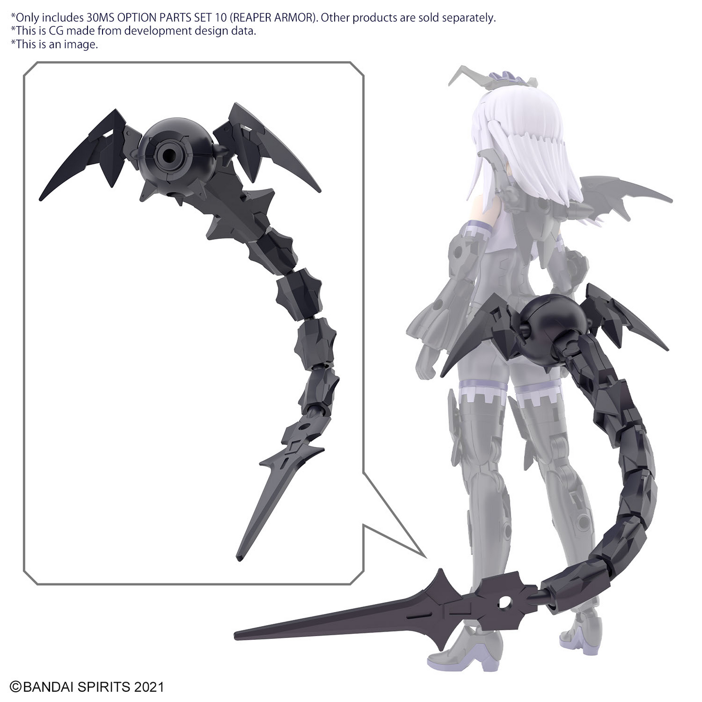 30MS OPTION PARTS SET 10 (REAPER ARMOR)