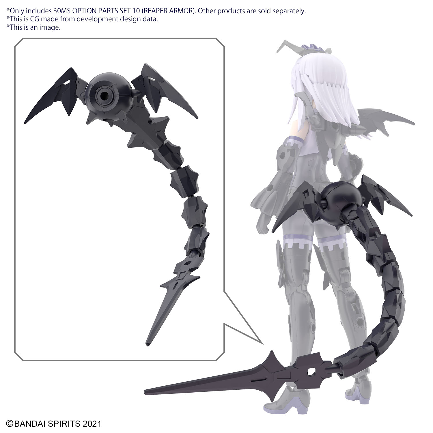 30MS OPTION PARTS SET 10 (REAPER ARMOR)