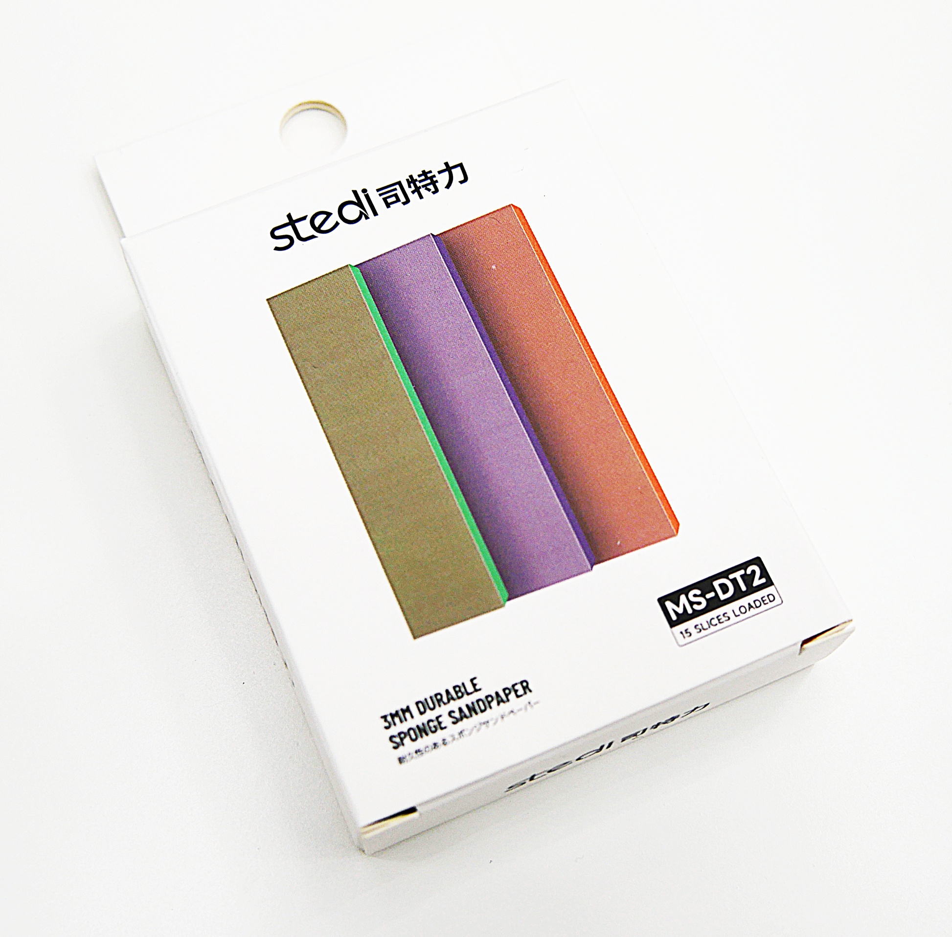 3mm Sponge Sandpaper package 1000 / 1200 / 1500 grit x 5
