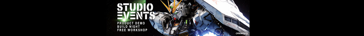 Operation V Studio community events banner.
