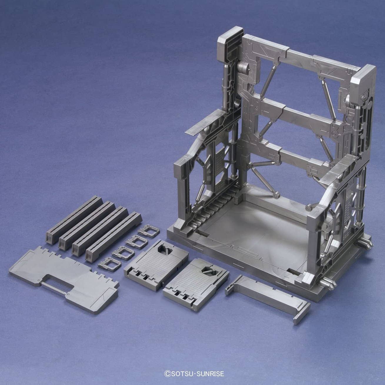 BUILDERS PARTS SYSTEM BASE 001 (GUN METALLIC)