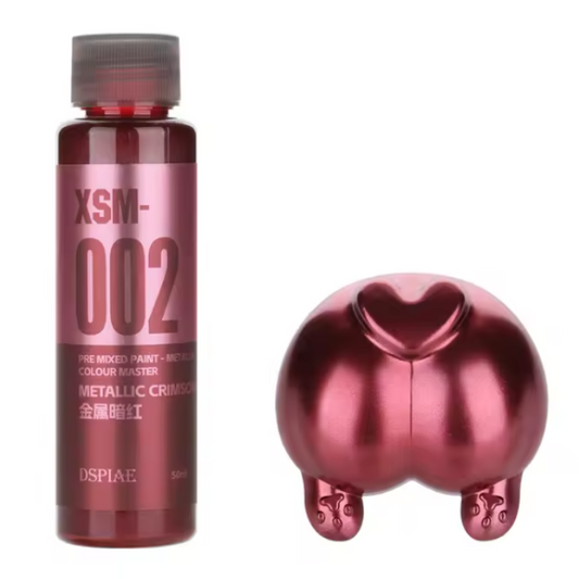 Dspiae Pre Mixed Paint - Metallic Crimson (XSM-002)