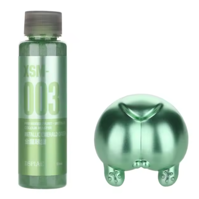 Dspiae Pre Mixed Paint - Metallic Emerald Green (XSM-003)
