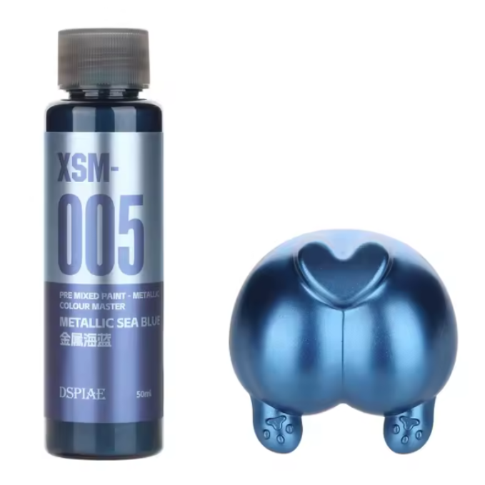 Dspiae Pre Mixed Paint - Metallic Sea Blue (XSM-005)