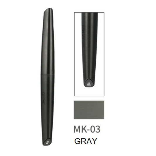 Dspiae Soft Tipped Markers - Grey (MK-03)