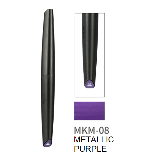 Dspiae Soft Tipped Markers - Metallic Violet (MKM-08)