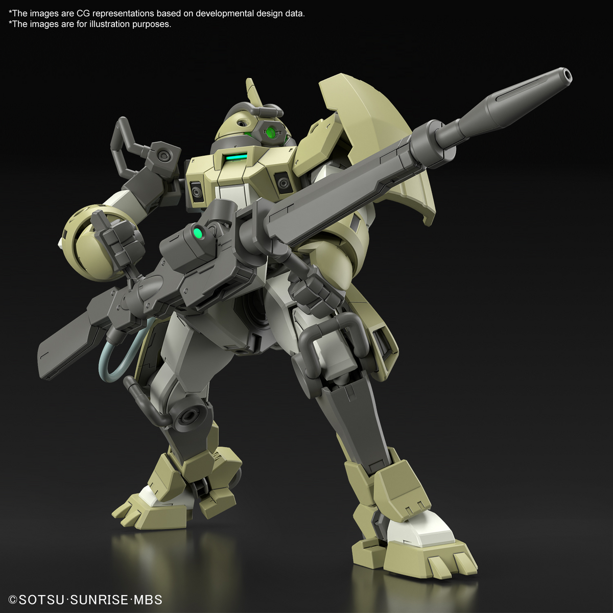 HG 1/144 CHUCHU’S DEMI TRAINER