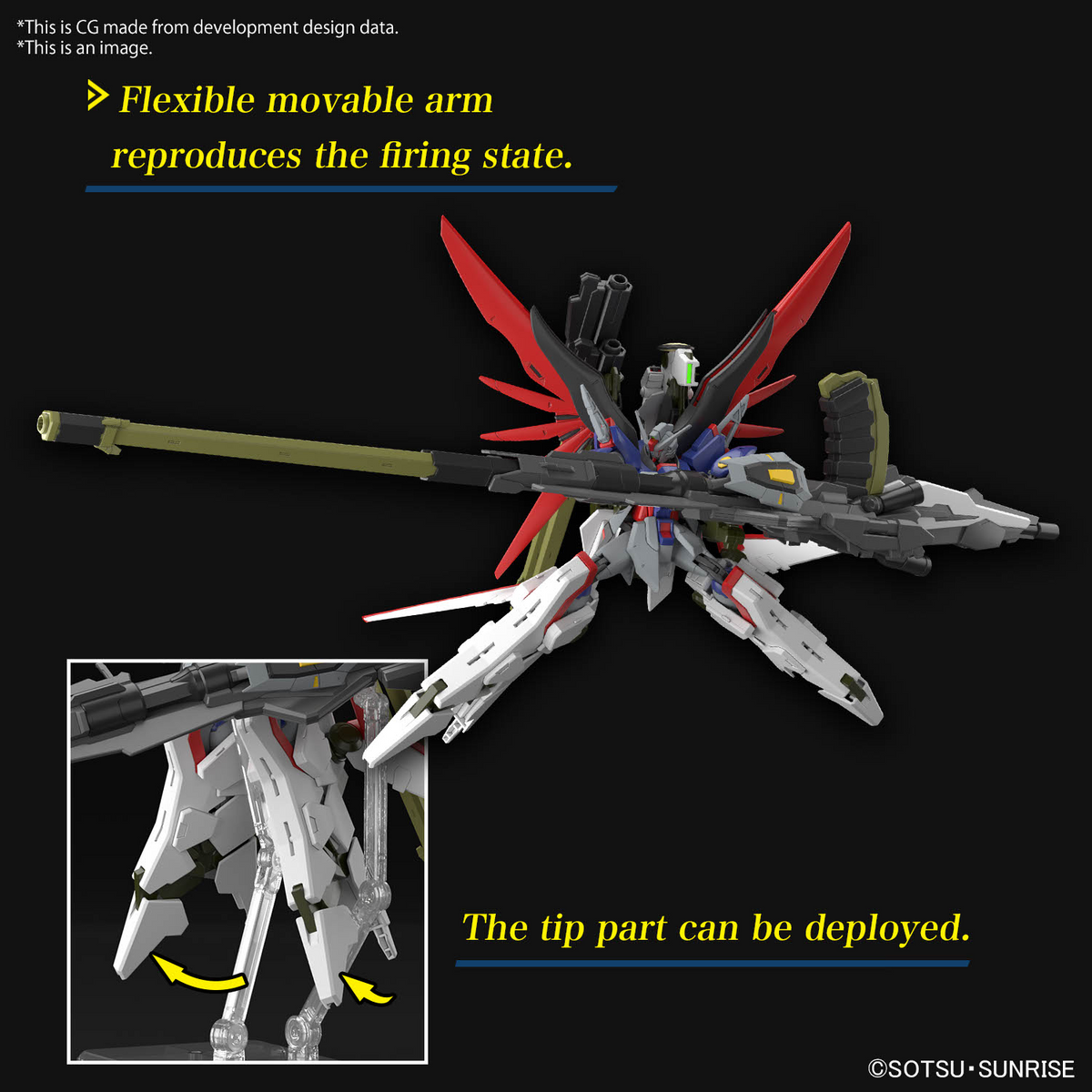 HG 1/144 DESTINY GUNDAM SpecⅡ&ZEUS SILHOUETTE