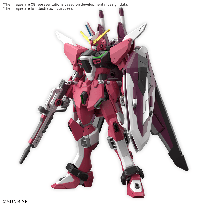 HG 1/144 INFINITE JUSTICE GUNDAM & BOOSTER UNIT (Tentative)