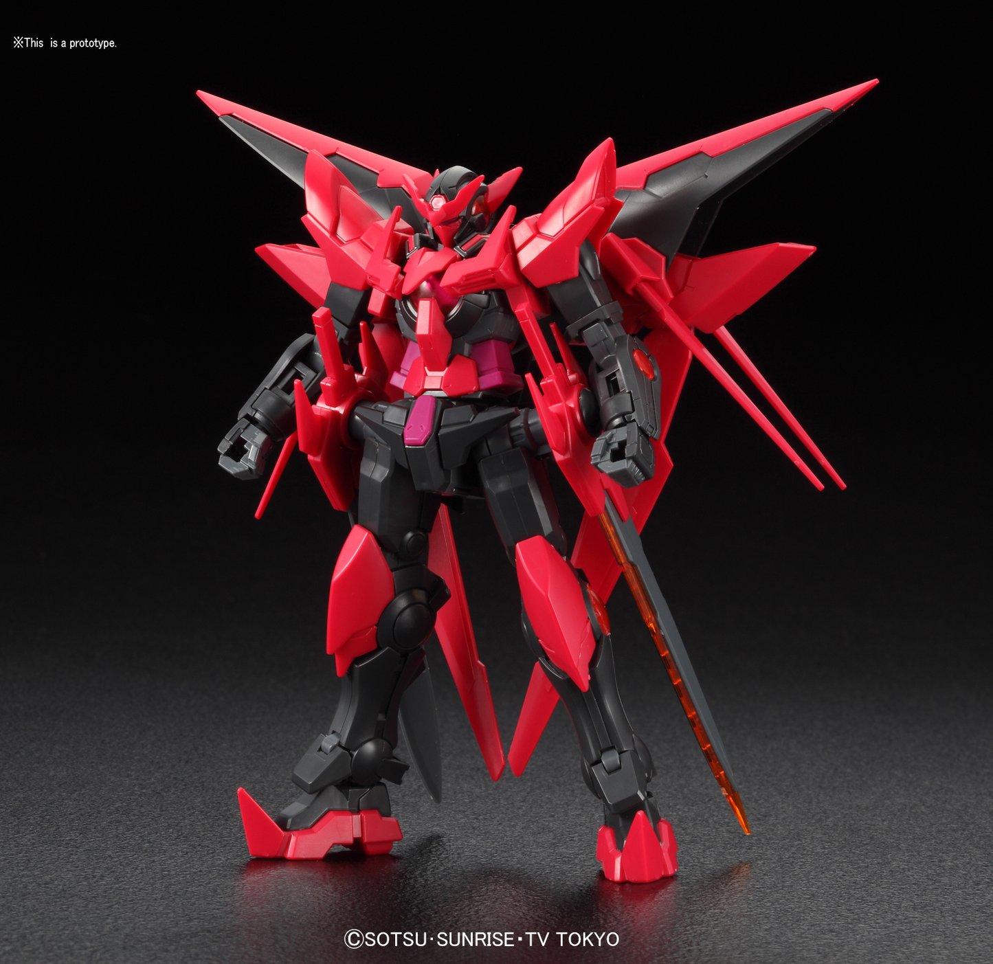 HGBF 1/144 Gundam Exia Dark Matter