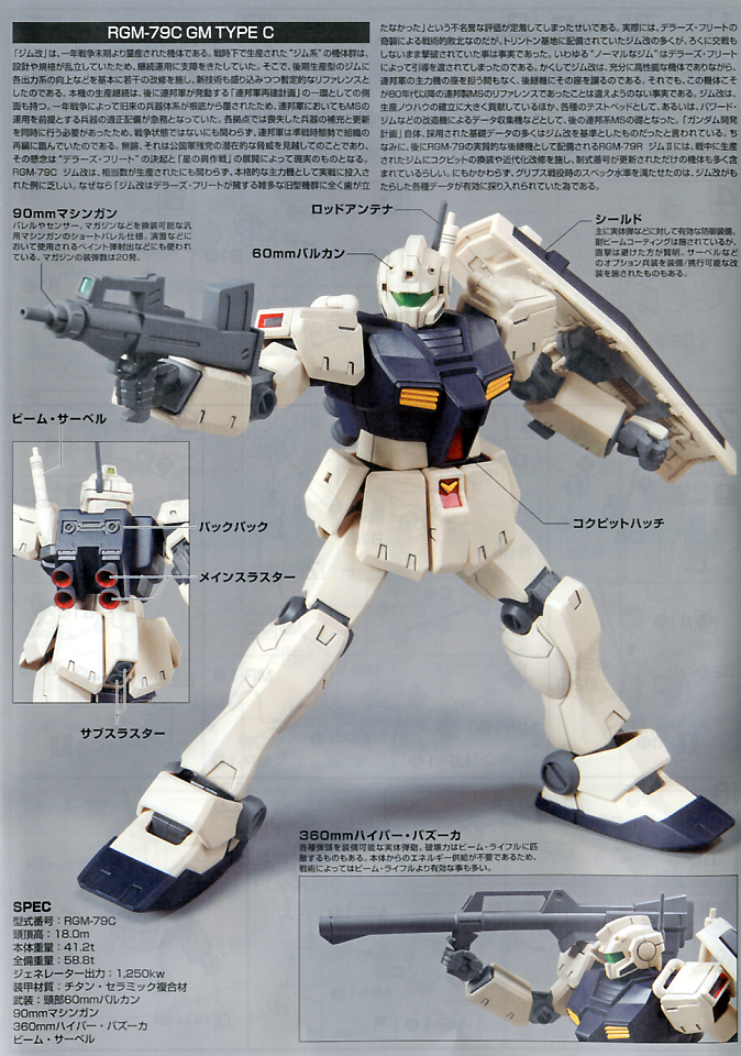 HGUC 1/144 #113 GM Type C