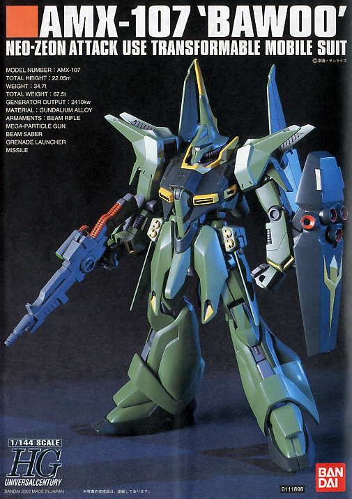 HGUC 1/144 #31 Bawoo Production Type