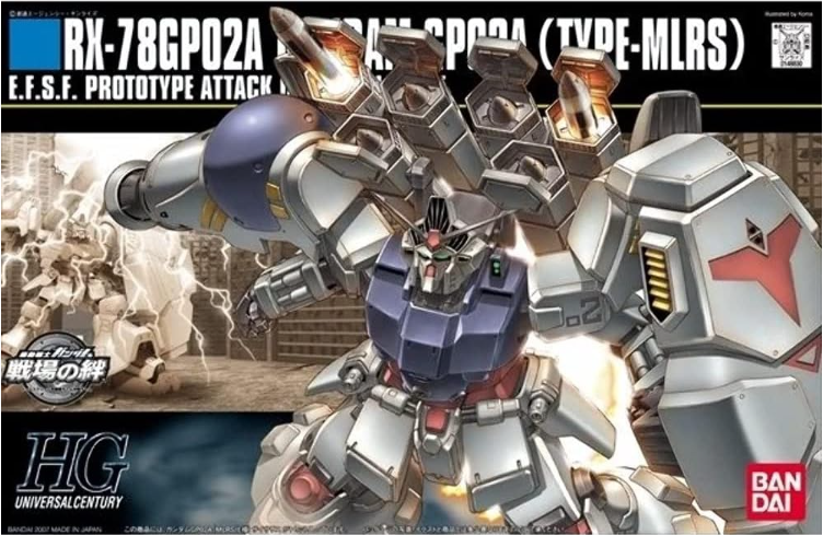 HGUC 1/144 #75 GP02A MLRS Custom