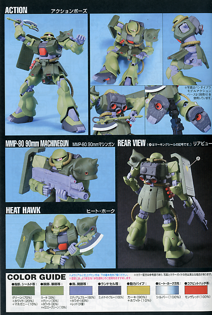 HGUC 1/144 #87 Zaku II FZ