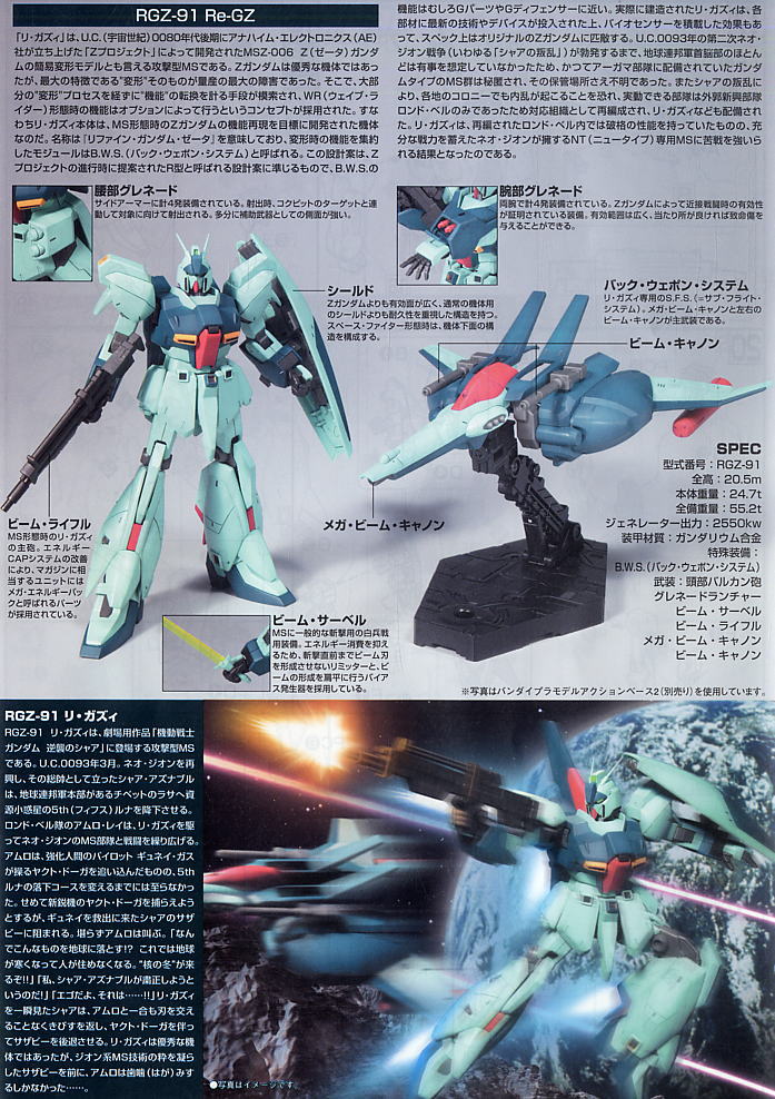 HGUC 1/144 #85 Re-GZ
