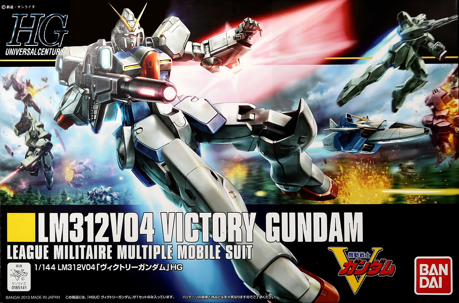 High Grade (HG) HGUC 1/144 Victory Gundam (V Gundam)