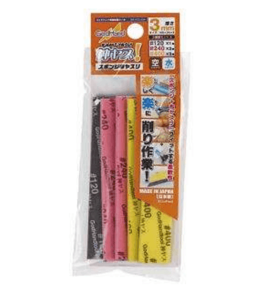 Kamiyasu-Sanding Stick 3mm-Assortment Set A