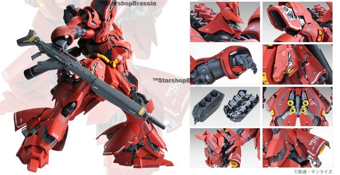 Master Grade (MG) 1/100 MSN-04 Sazabi Ver.Ka