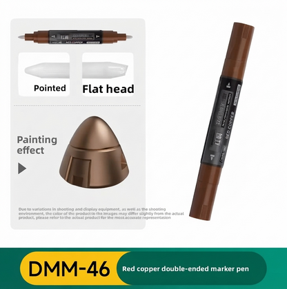 Metallic Double-Ended Markers Copper Marker