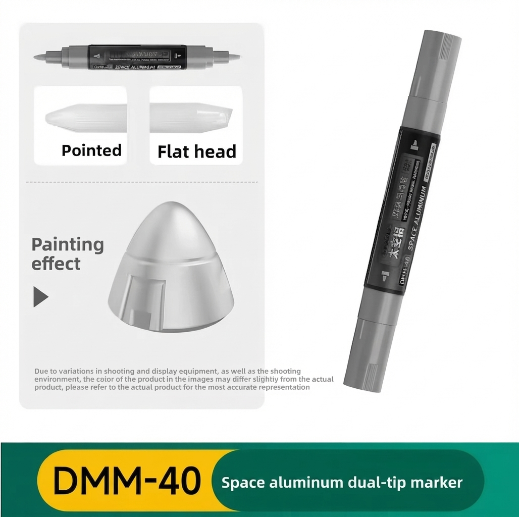Metallic Double-Ended Markers Space Aluminum Marker