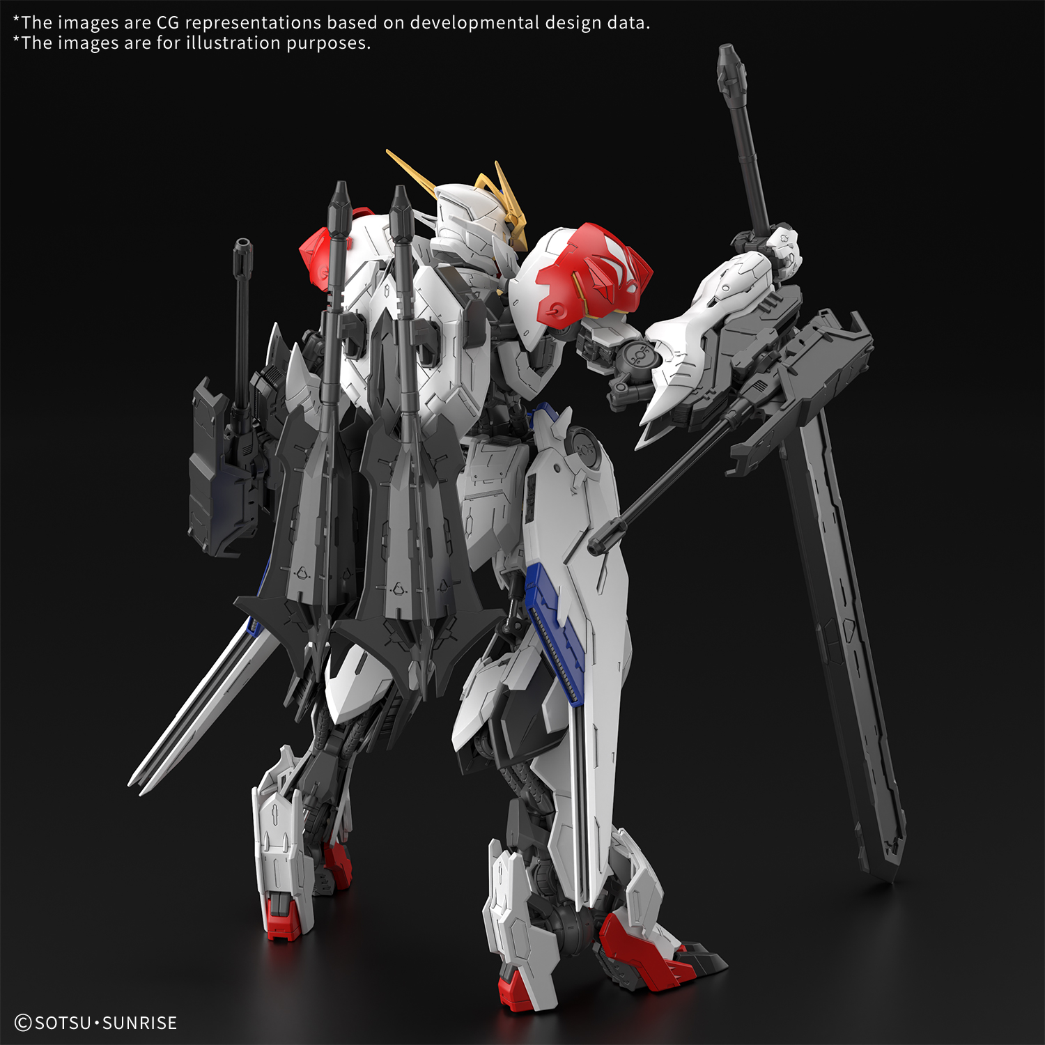 MG 1/100 GUNDAM BARBATOS LUPUS