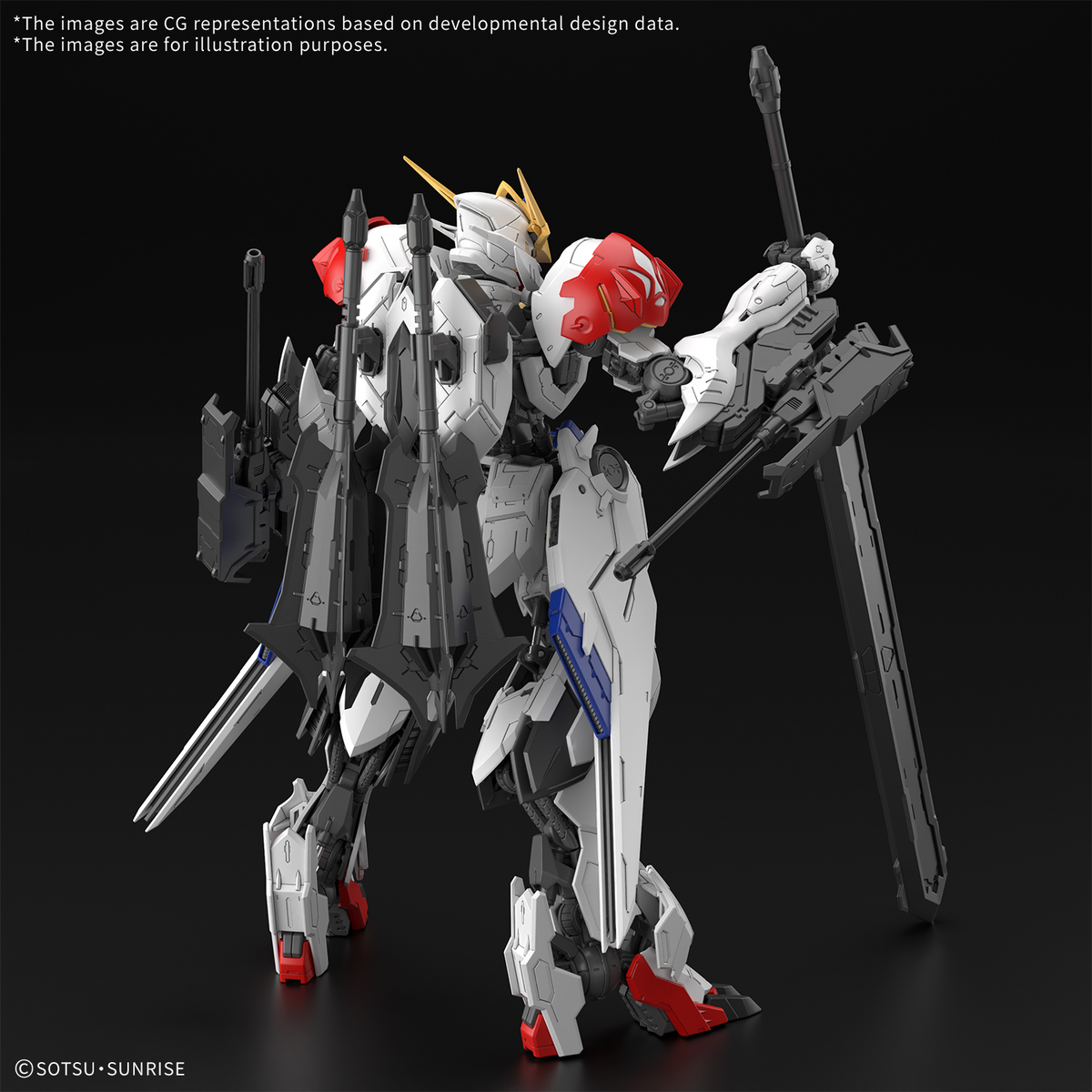 MG 1/100 GUNDAM BARBATOS LUPUS