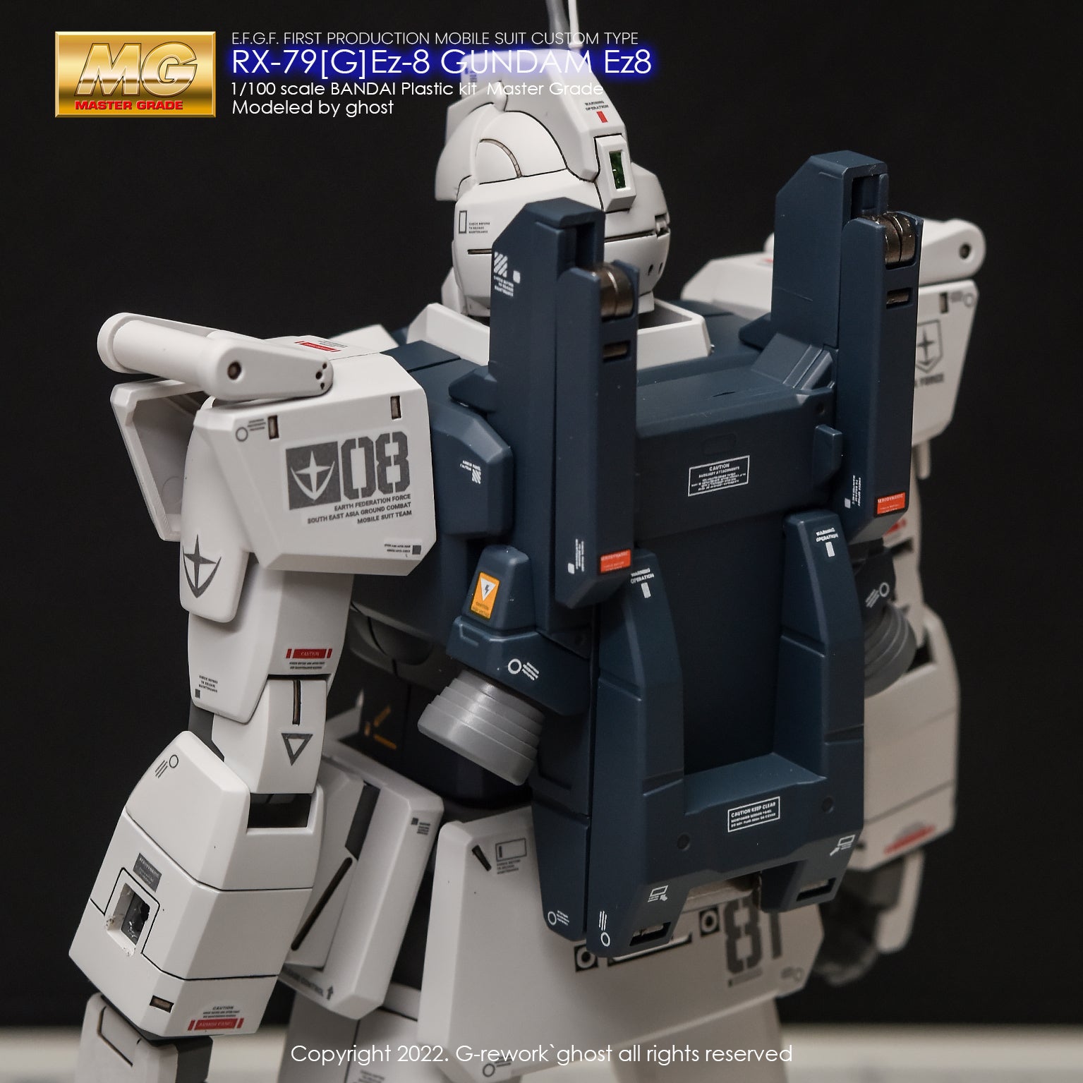 MG 1/100 RX-79G GUNDAM Ez8