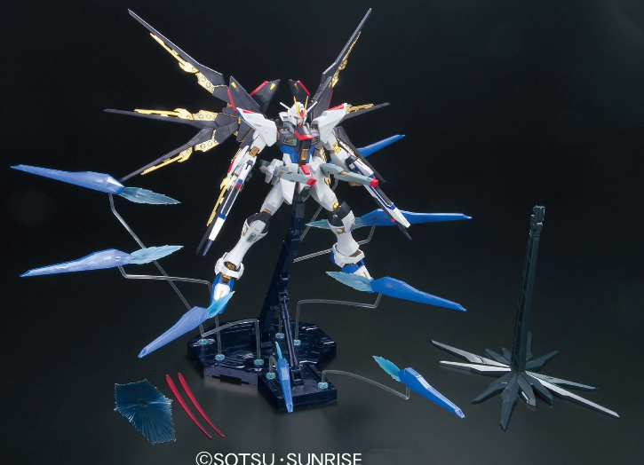 MG 1/100 STRIKE FREEDOM GUNDAM FULL BURST MODE