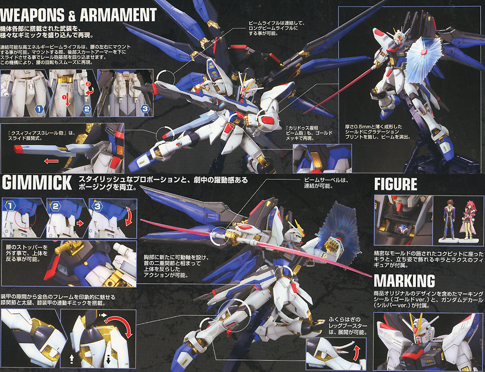 MG 1/100 STRIKE FREEDOM GUNDAM FULL BURST MODE