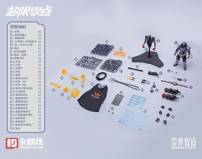 Nonzero Studio 1/10 OVERZERO Boxer Baki