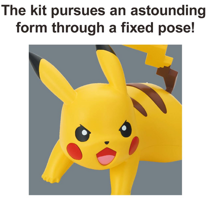 Pokemon Model Kit Quick!! 03 PIKACHU (Battle Pose)