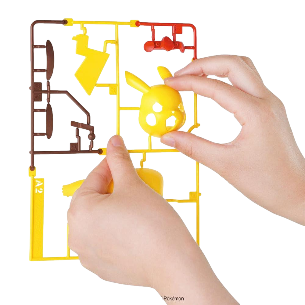 Pokemon Model Kit Quick!! 03 PIKACHU (Battle Pose)