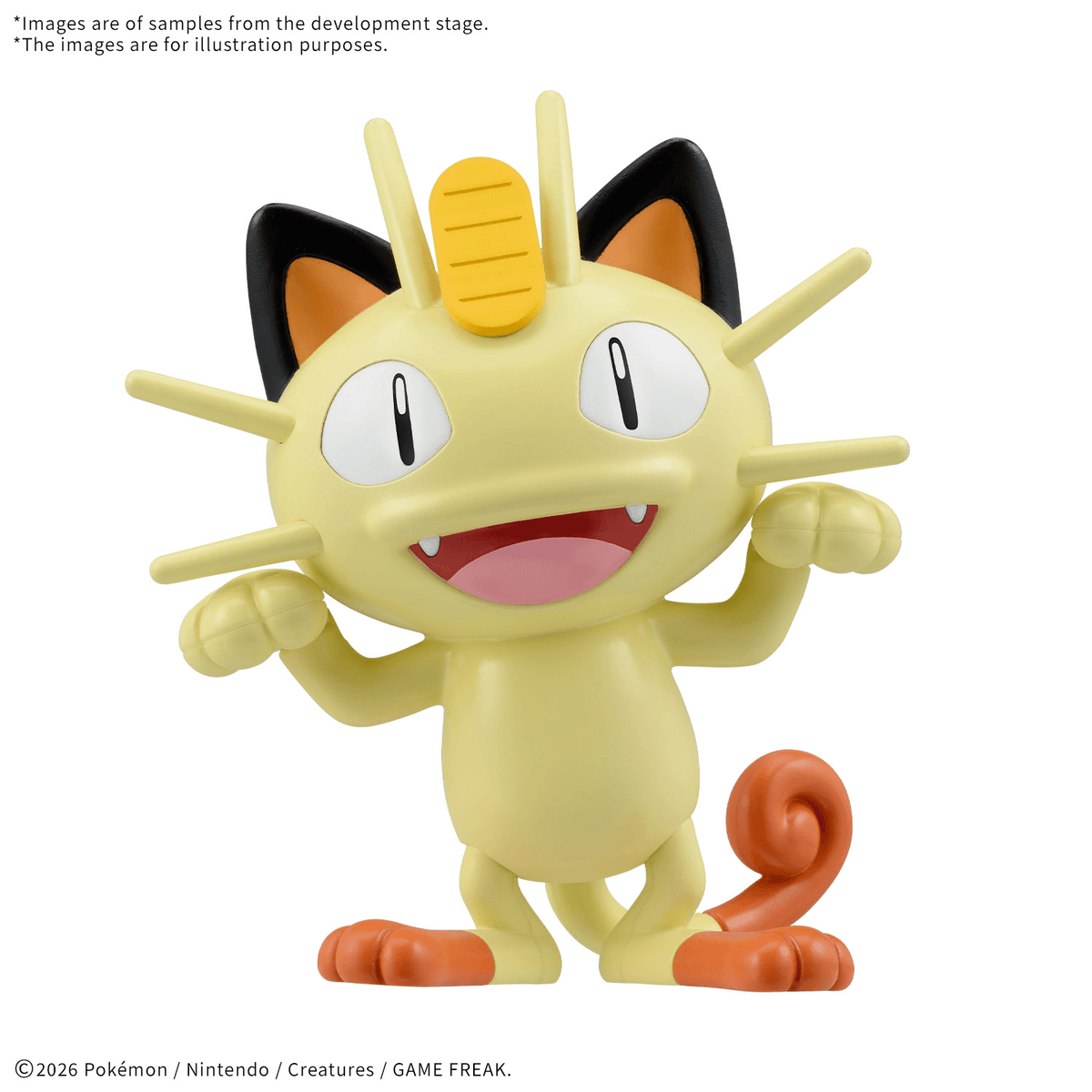 Pokémon Model Kit QUICK!! 28 MEOWTH