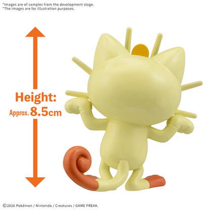 Pokémon Model Kit QUICK!! 28 MEOWTH