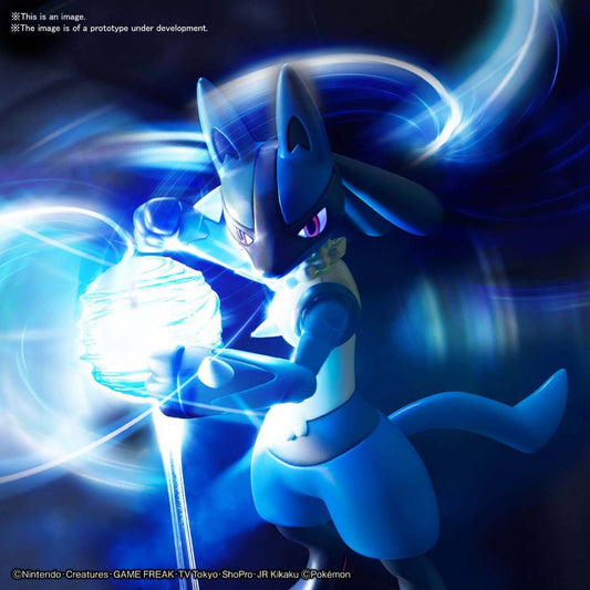 POKEMON MODEL KIT RIOLU & LUCARIO