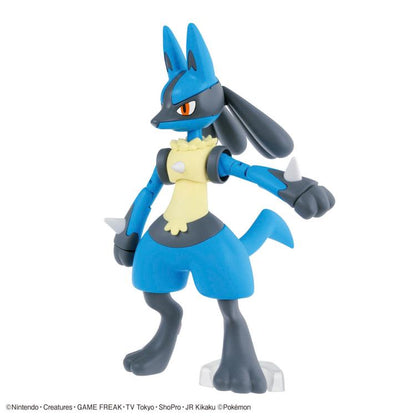 POKEMON MODEL KIT RIOLU & LUCARIO